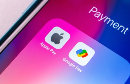 Apply Pay and Google Pay Icon on Phone